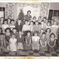 Mrs. Montgomery's 1st Grade, Christmas 1957