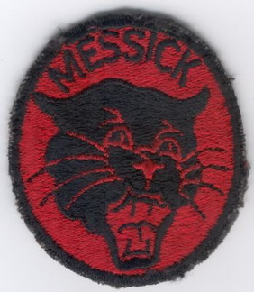 Messick ROTC shoulder patch