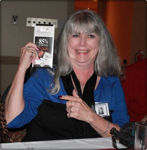 Don't remember what she won it for, but she was obviously happy about it. Like, it's CHOCOLATE. 45th_65.jpg