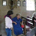 In the chapel