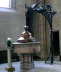 Dijon cathedral font