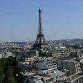 La Tour Eiffel from the Arc de Triomphe