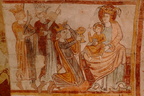 Gargilesse: The Church Crypt: Frescos: The Magi 