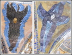 Hagia Sophia: Seraphim (before & after) 