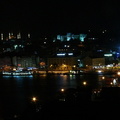 Istanbul waterfront at night 