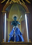 Statue in San Francisco church 