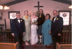 Bride, Groom, & parents
