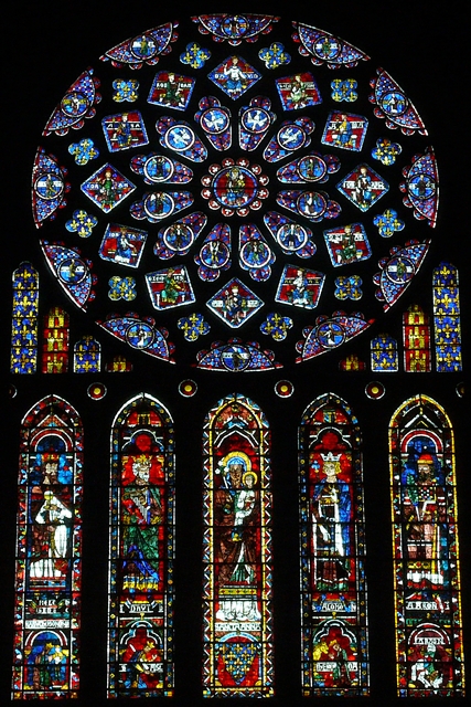 North Transept Rose Window 